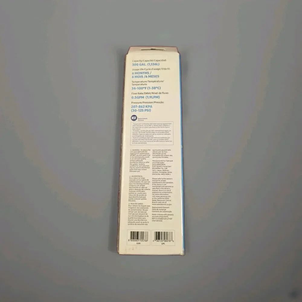 Samsung HAF-CIN/EXP DA29-00020B Refrigerator Water Filter New